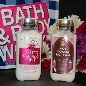 Two Slightly Used Body Lotions